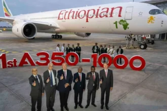 Ethiopian Airlines reinforces African pride with the reception of its first A350-1000