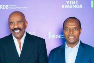 Rwanda : the famous American animator Steve Harvey is a salesman for the realization of the country's tourism and investment ambitions
